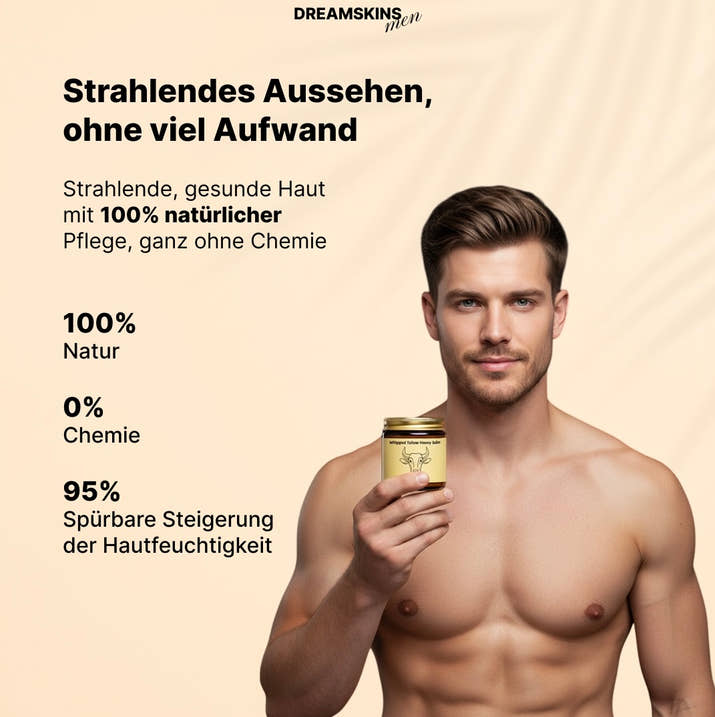 Dreamskins Beef Tallow Creme, Natur Creme